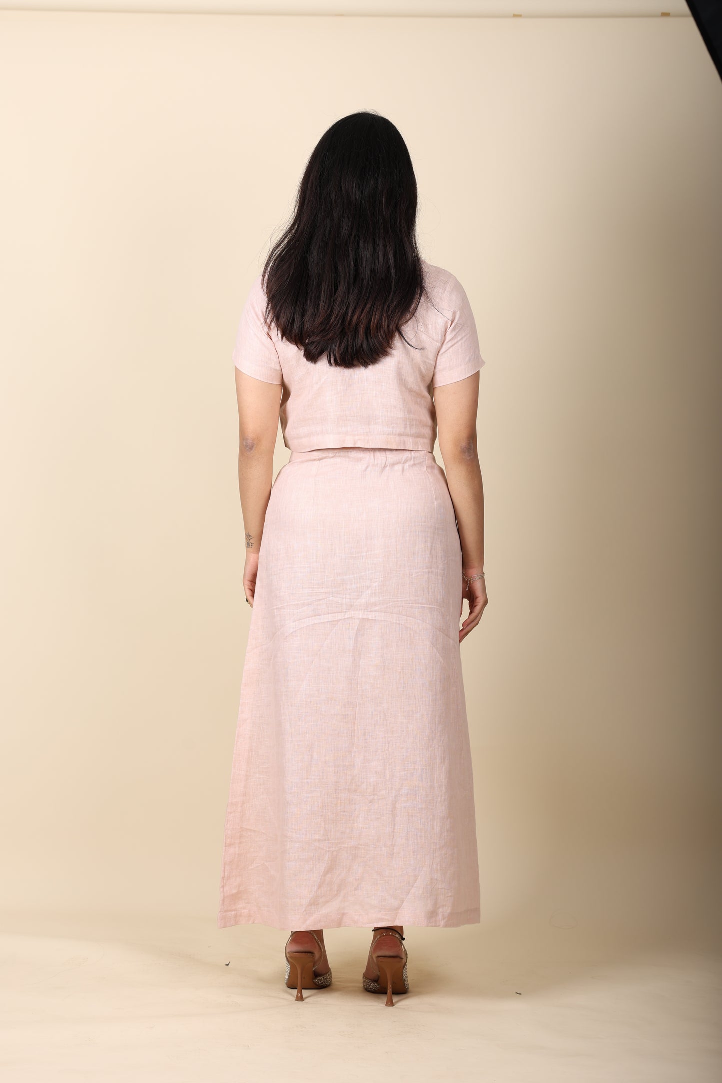Dusky Rose Skirt Co-ord Set