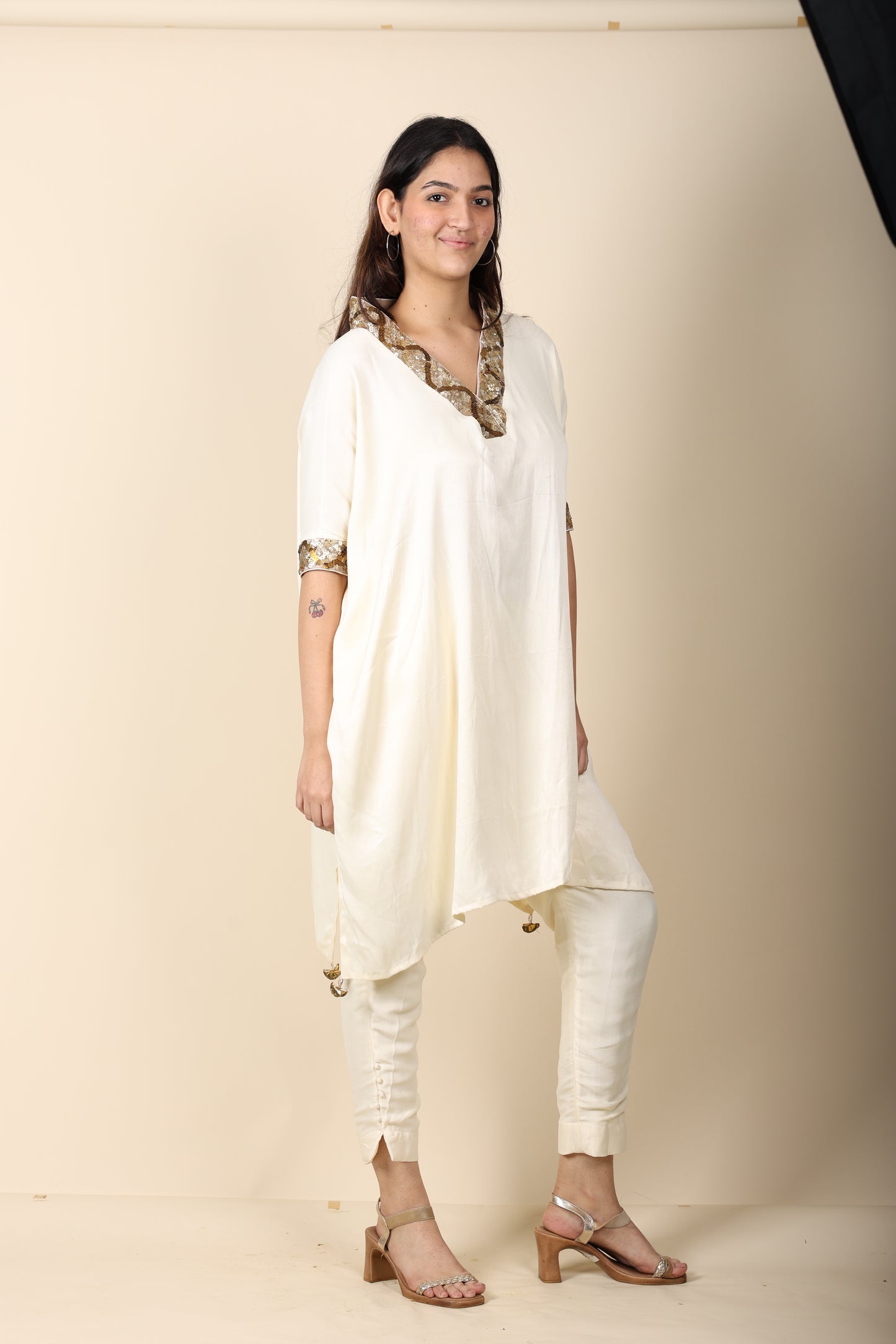 Kaftan Kurti Set