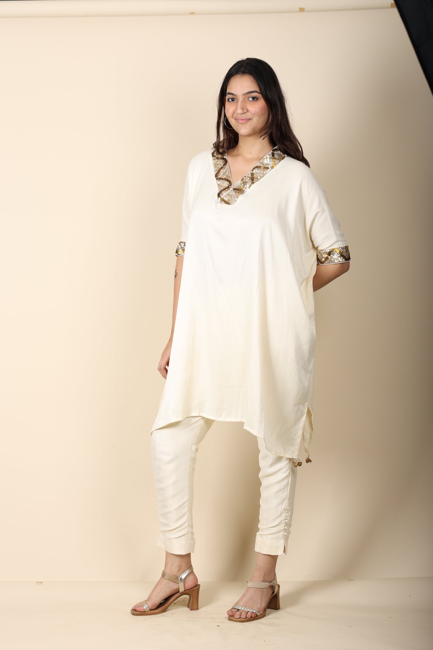 Kaftan Kurti Set