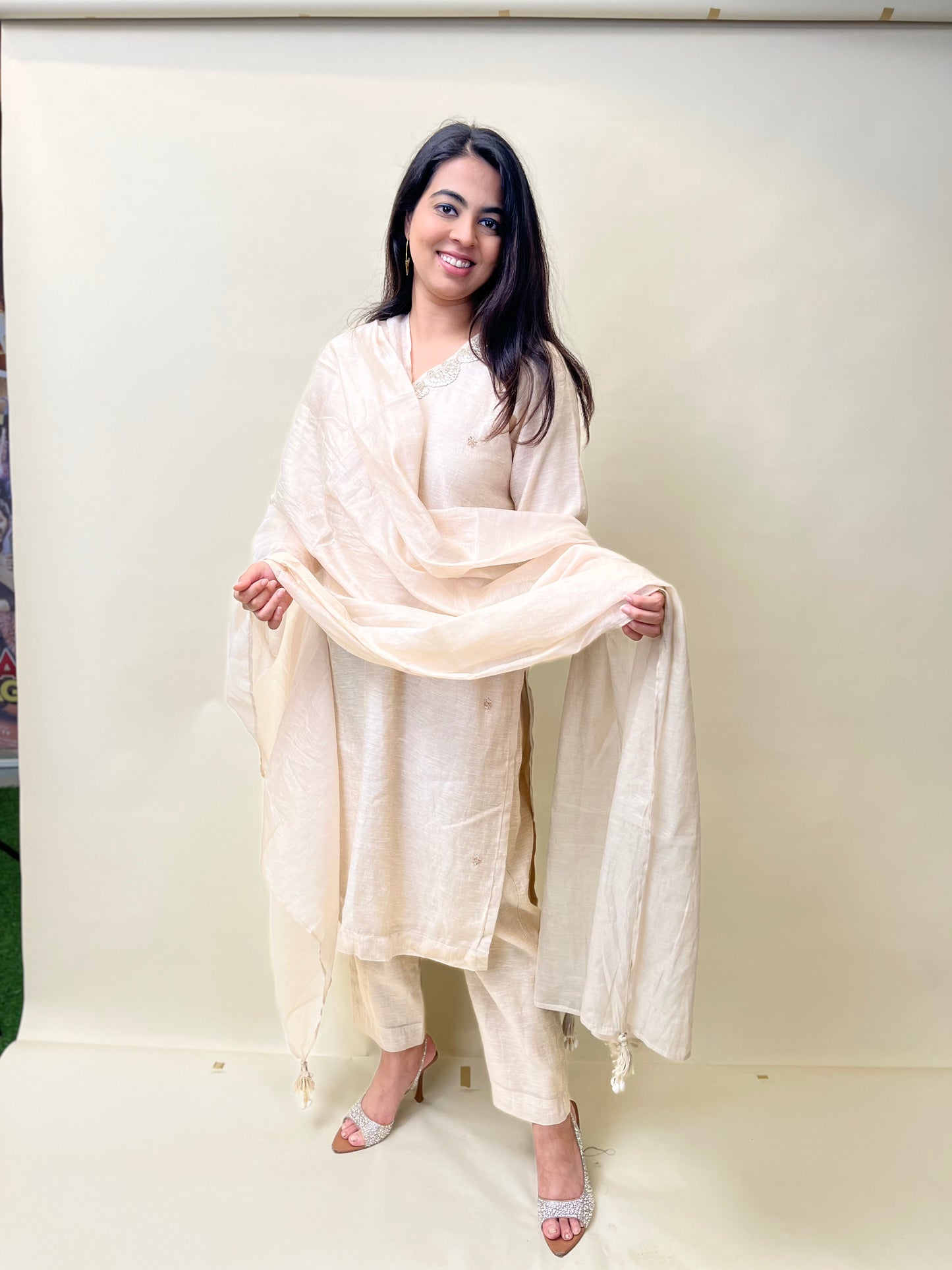 Linen Tissue Coord Set