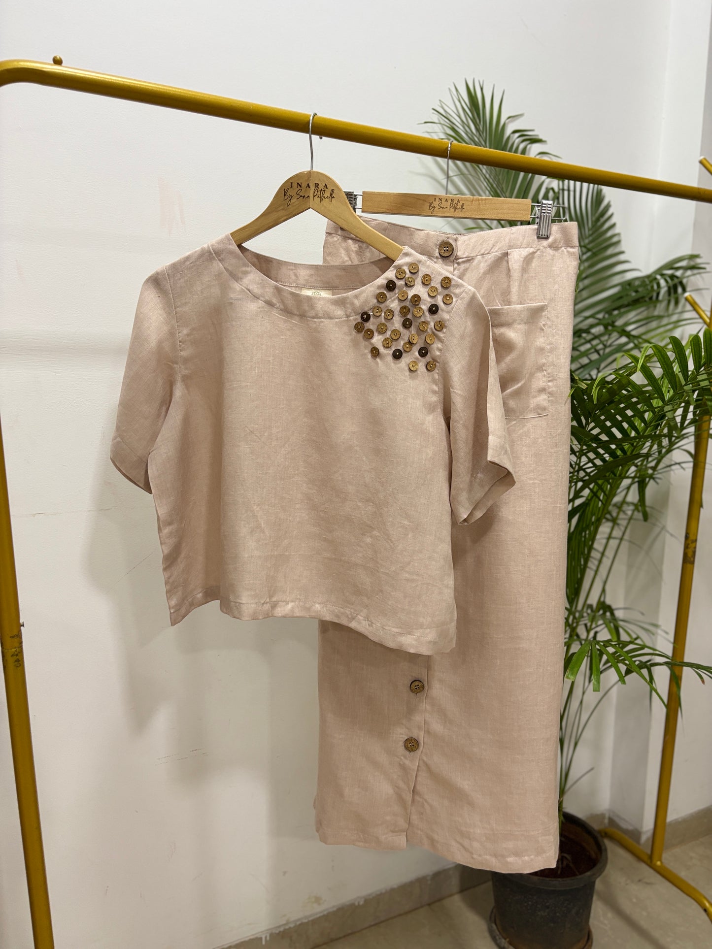 Dusky Rose Skirt Co-ord Set