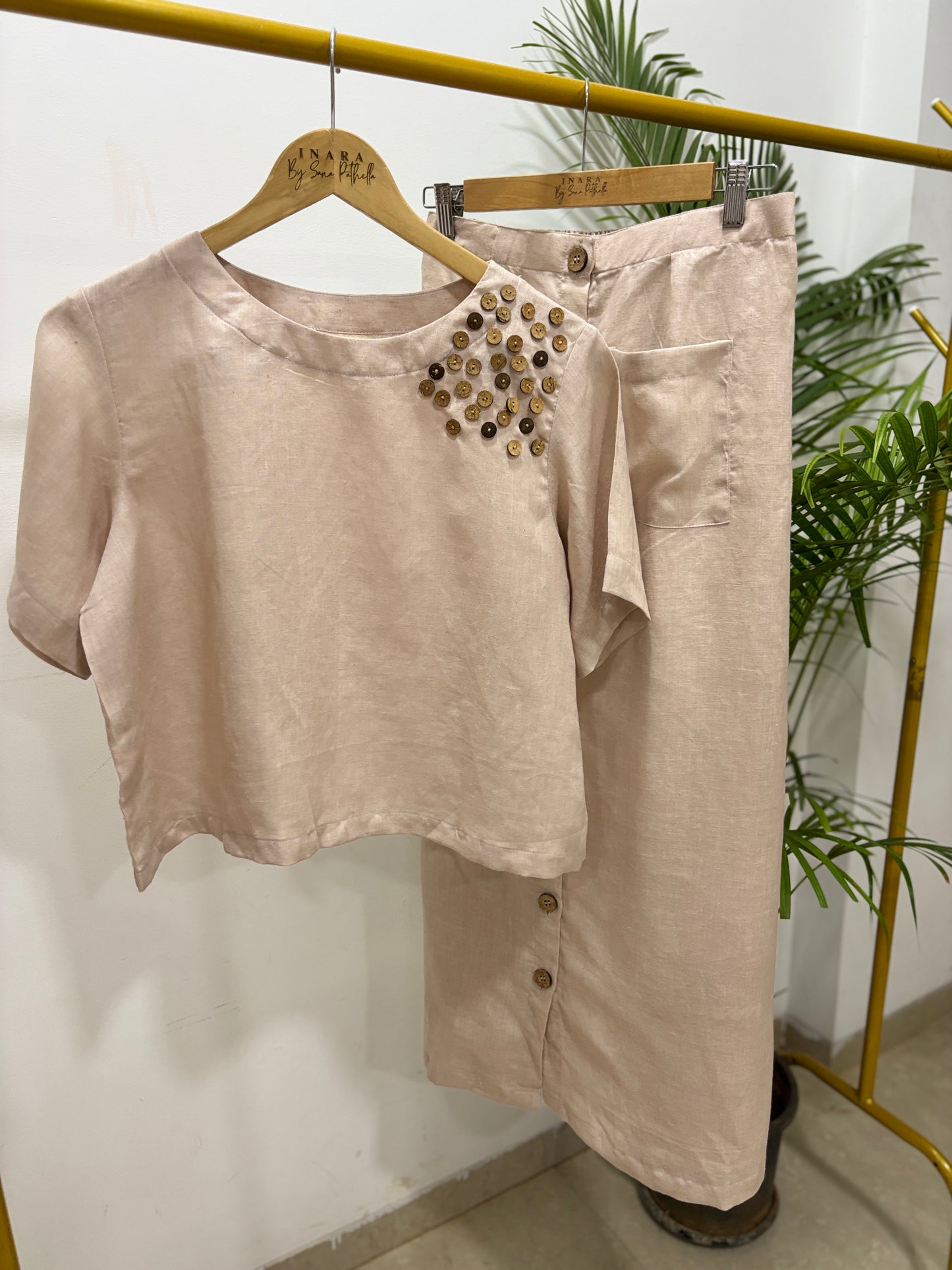 Dusky Rose Skirt Co-ord Set