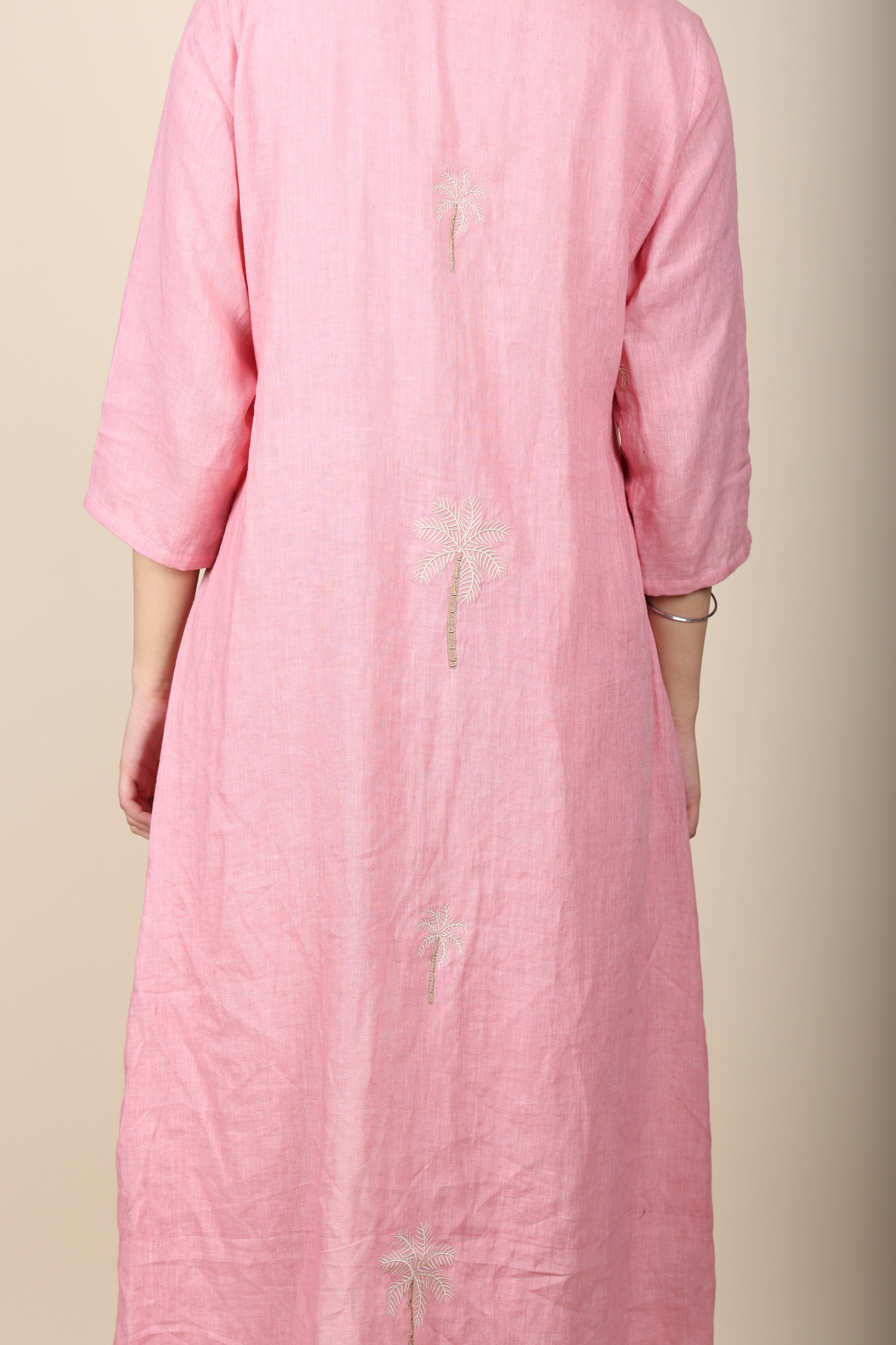 Blush Palm Linen Co-ord