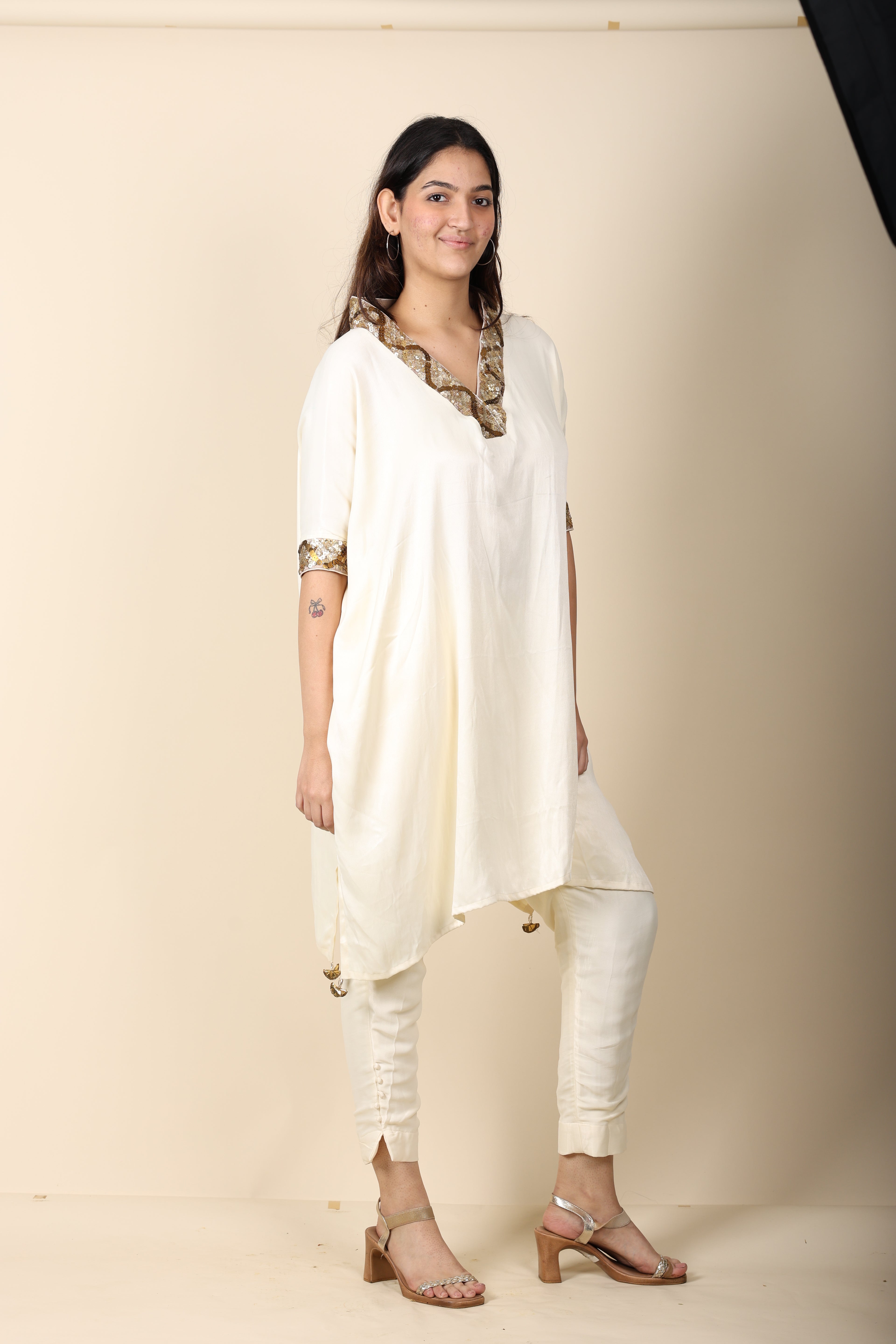 Kaftan Kurti Set