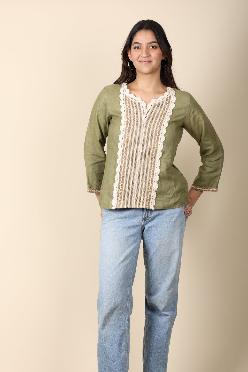 Hemp Crochet Top