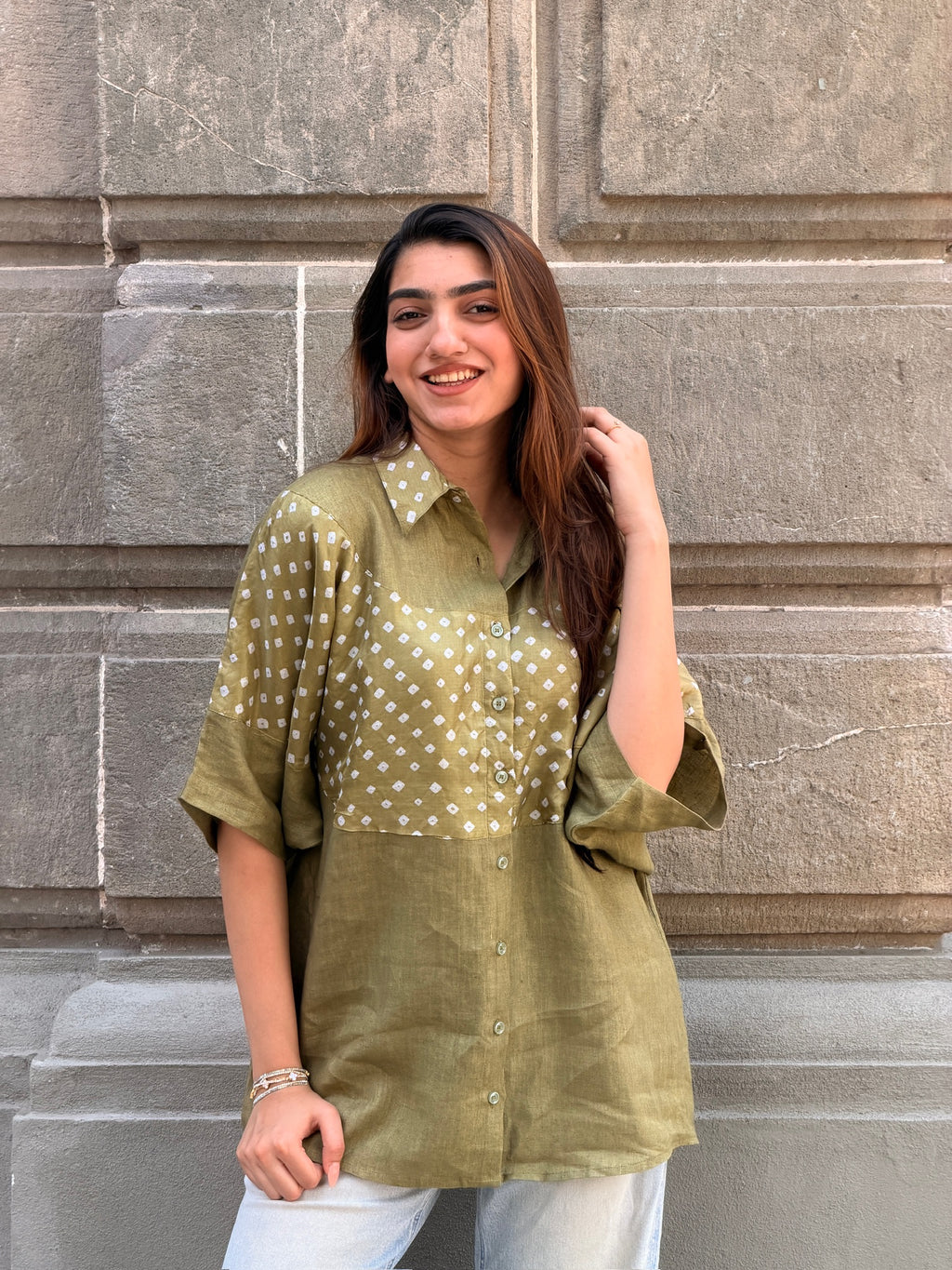 Olive Fusion Shirt