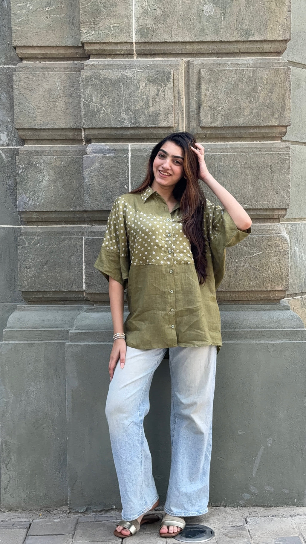 Olive Fusion Shirt