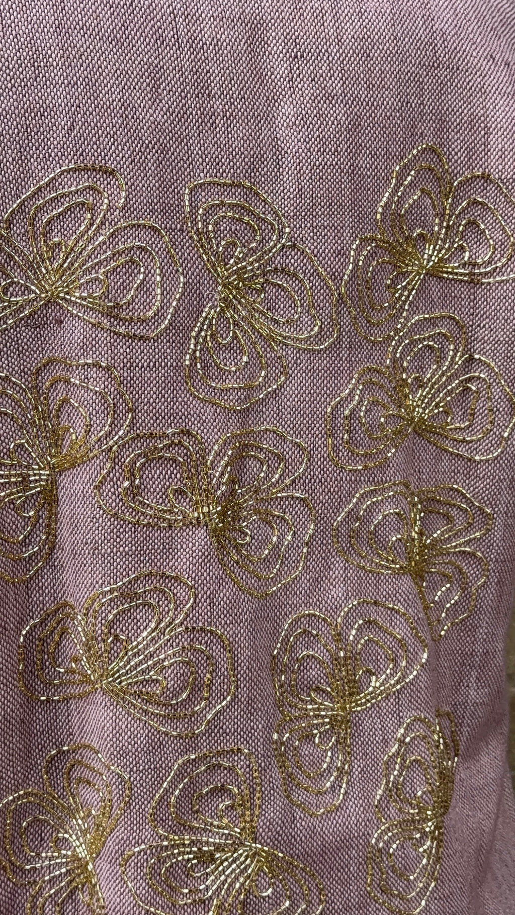 Mauve Gold Kardana Jacket