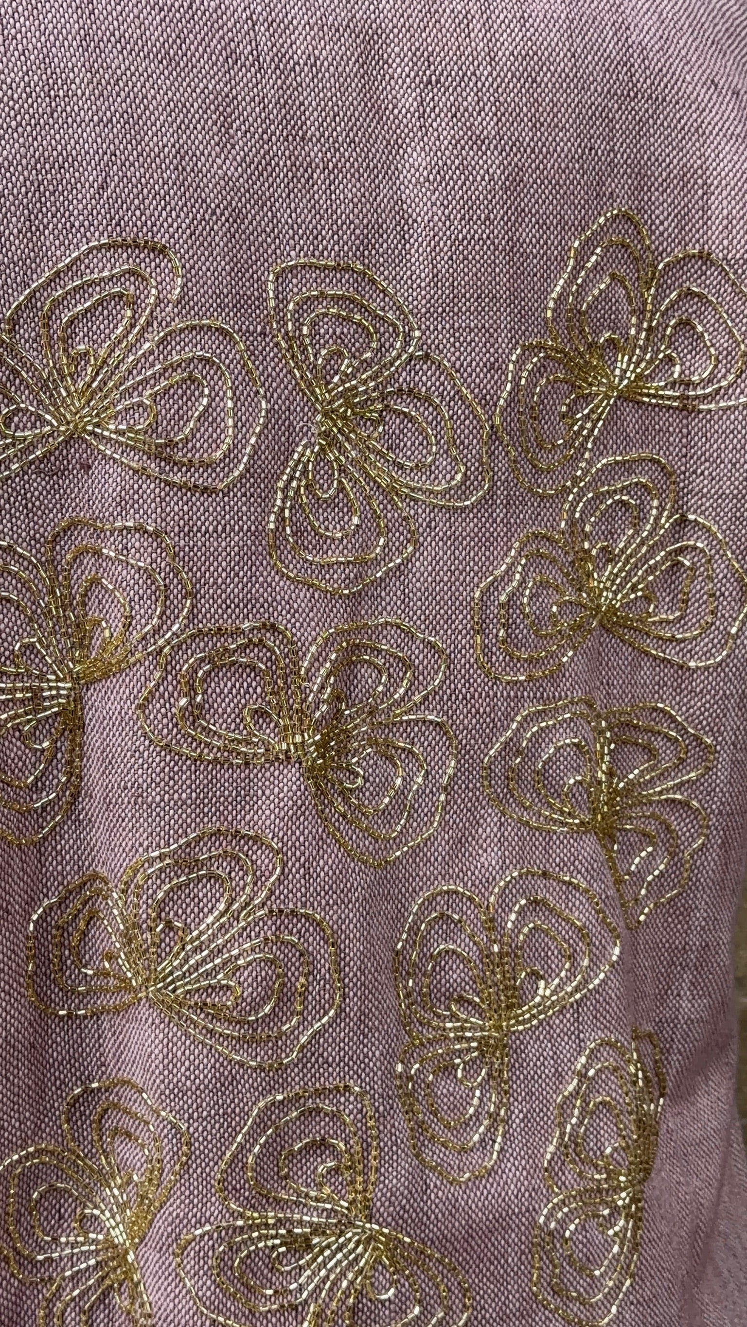 Mauve Gold Kardana Jacket