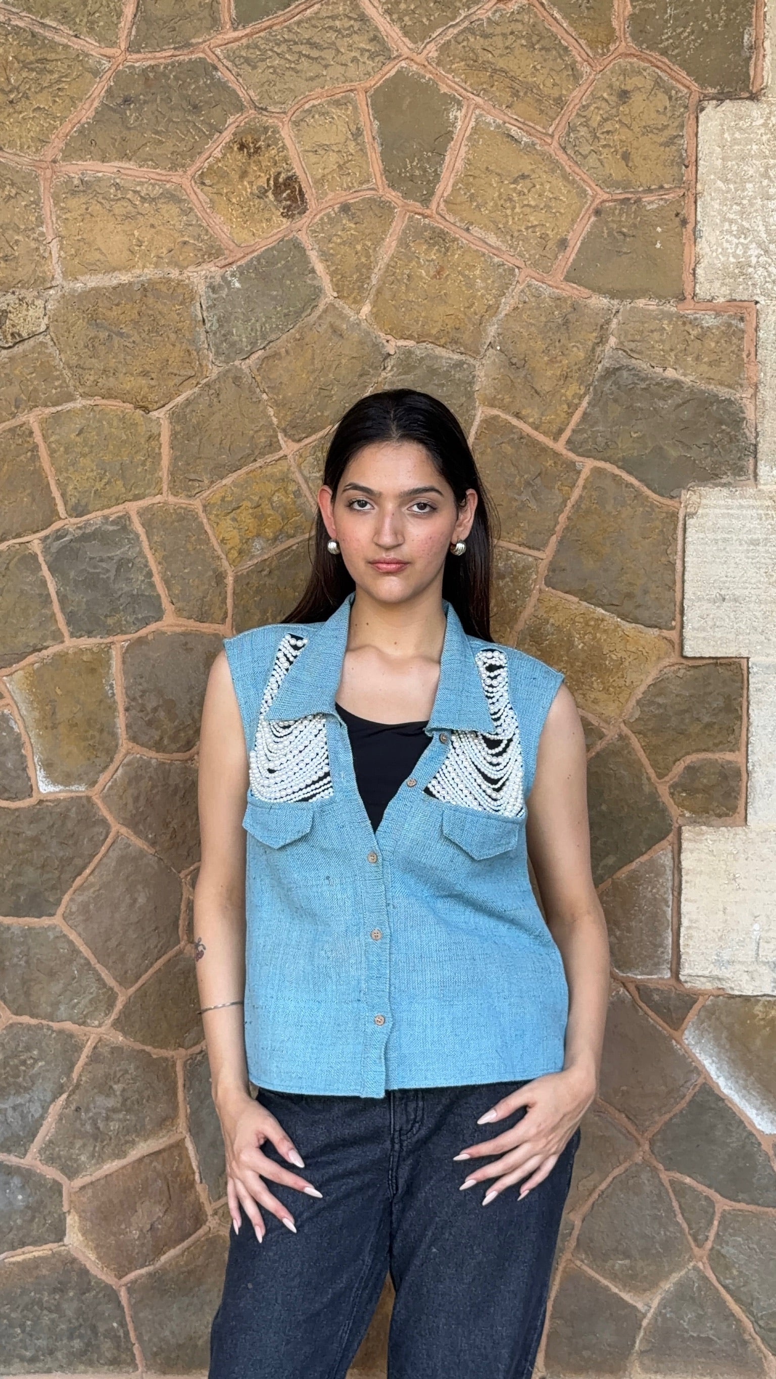 Neel Mehr Moti Jacket