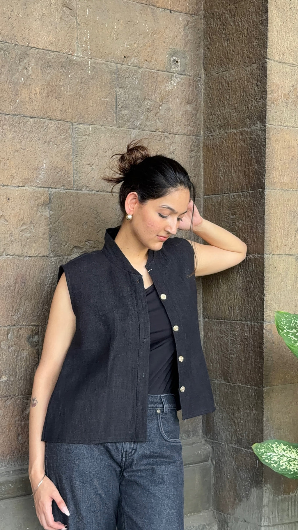 Midnight Bagh Hemp Jacket