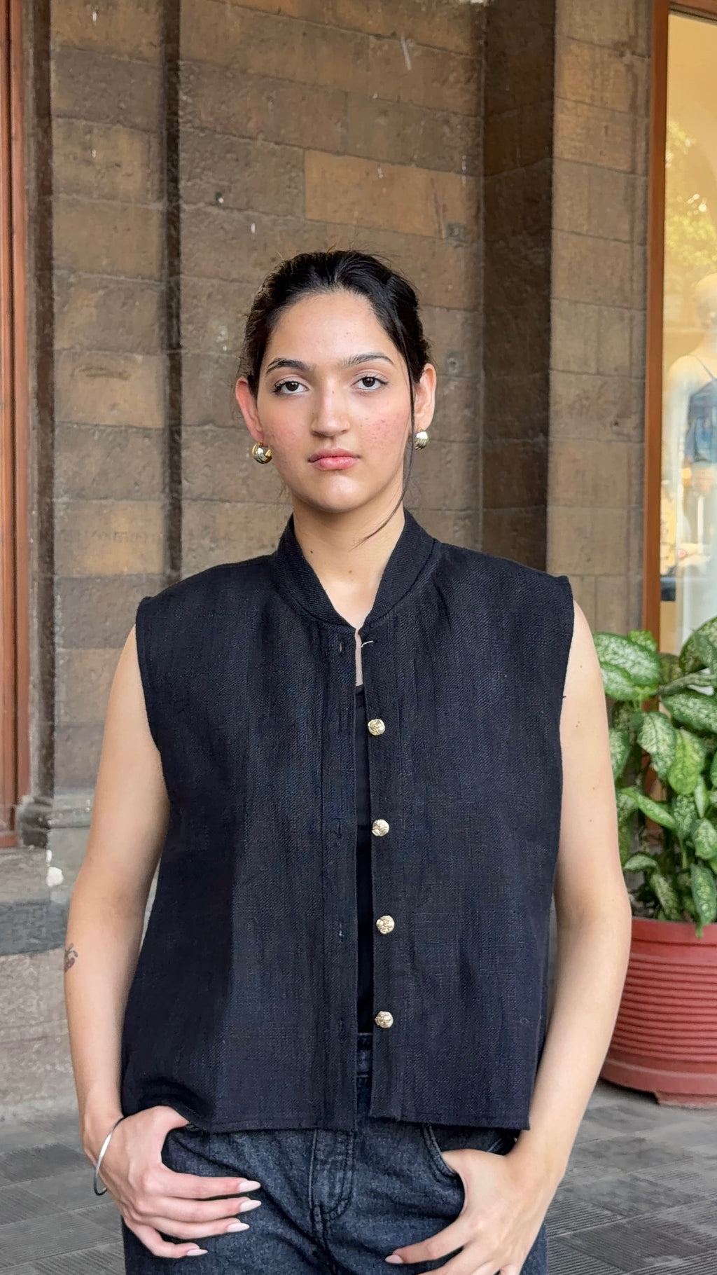 Midnight Bagh Hemp Jacket