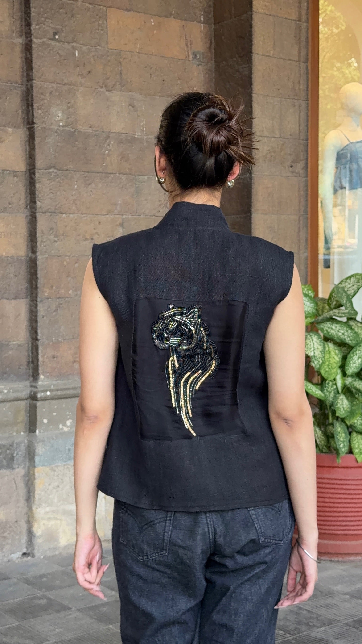 Midnight Bagh Hemp Jacket